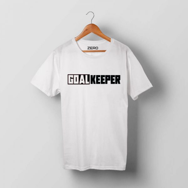 T-shirt z nadrukiem GOALKEEPER